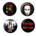 Marilyn Manson Badge Set UK badge