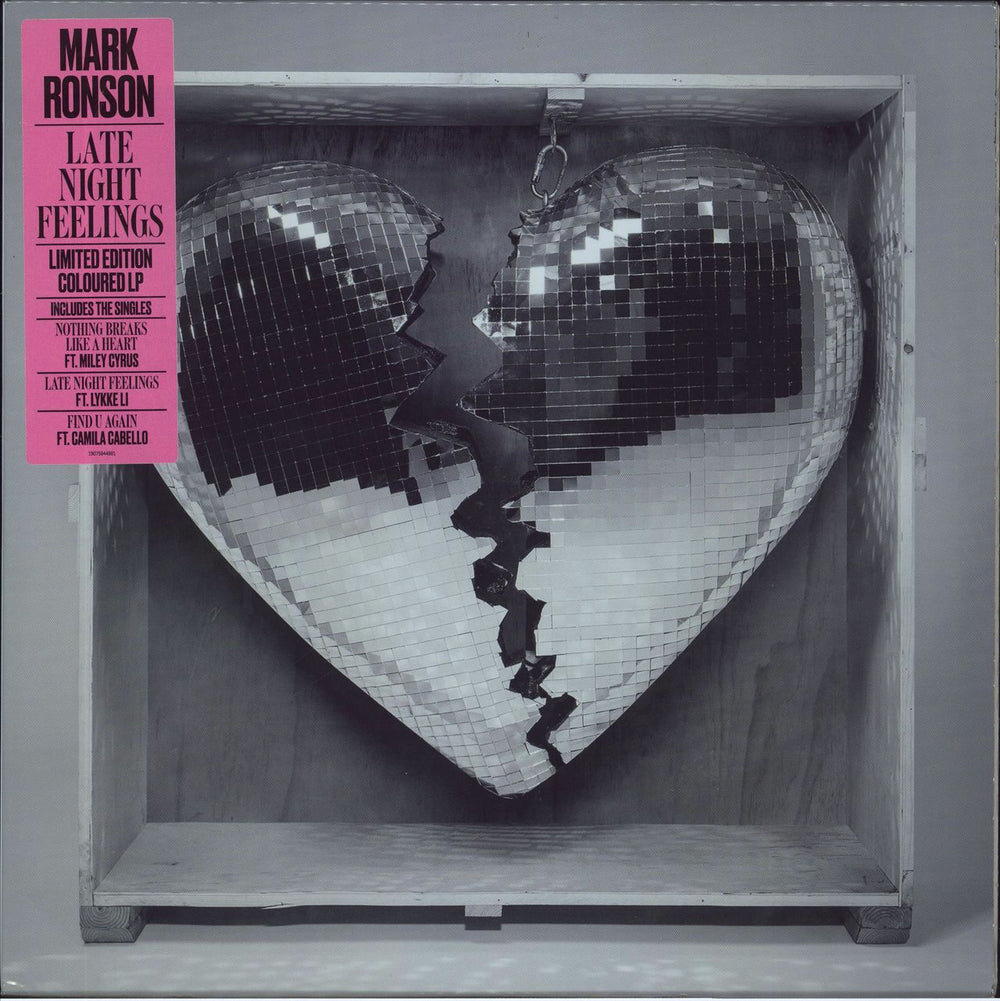 Mark Ronson Late Night Feelings - Grey UK 2-LP vinyl record set (Double LP Album) 19075938931