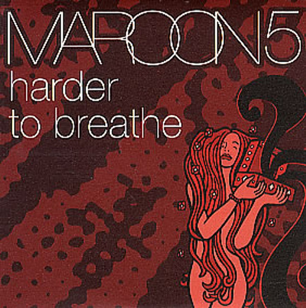 Maroon 5 Harder To Breathe UK Promo CD single (CD5 / 5") M5-HARDCD1