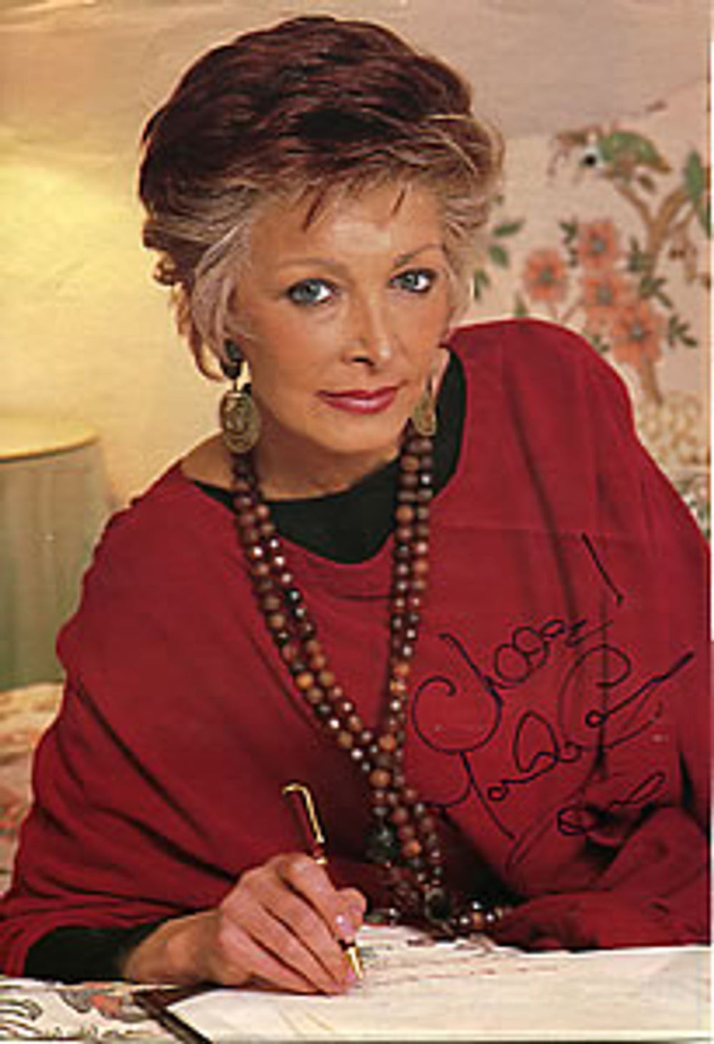 Marti Caine Autographed Picture UK memorabilia SIGNED PICTURE