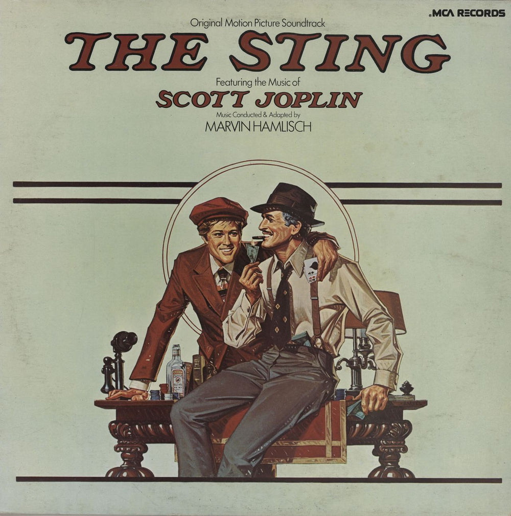 Marvin Hamlisch The Sting German vinyl LP album (LP record) MAPS7220