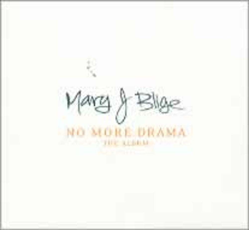 Mary J Blige No More Drama The Album US Promo CD album (CDLP) 088112616-2