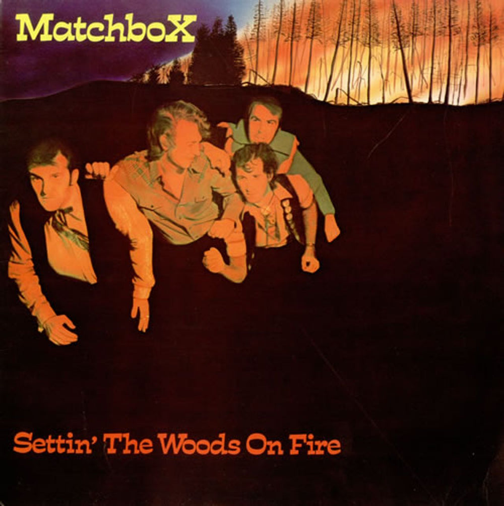 Matchbox Settin' The Woods On Fire UK vinyl LP album (LP record) WIK10