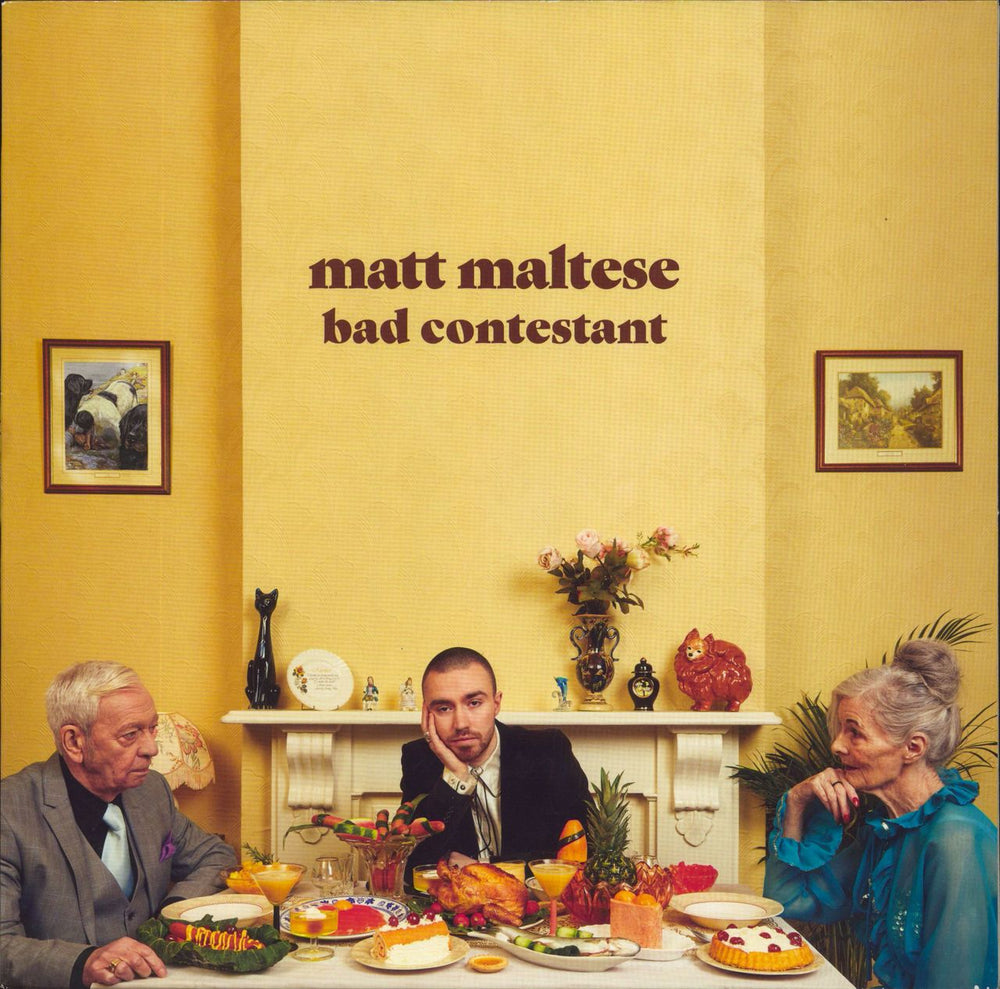 Matt Maltese Bad Contestant UK vinyl LP album (LP record) 0190295646592