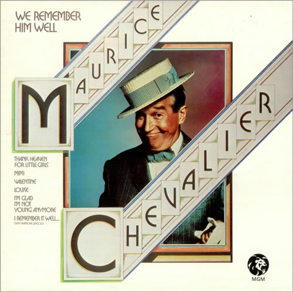 Maurice Chevalier We Remember Him Well UK vinyl LP album (LP record) 2353055