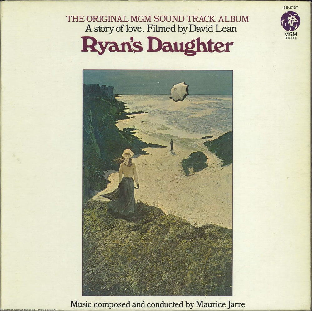 Maurice Jarre Ryan's Daughter UK vinyl LP album (LP record) 2315028