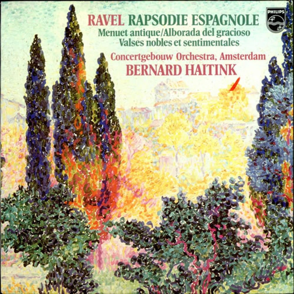 Maurice Ravel Rapsodie Espagnole Dutch vinyl LP album (LP record) 9500347