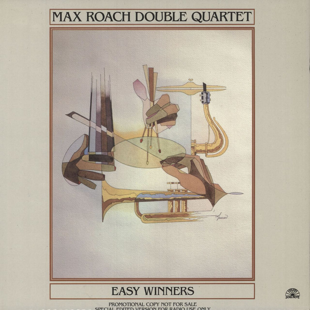 Max Roach Easy Winners - Special Edited Version Italian Promo vinyl LP album (LP record) SN1109