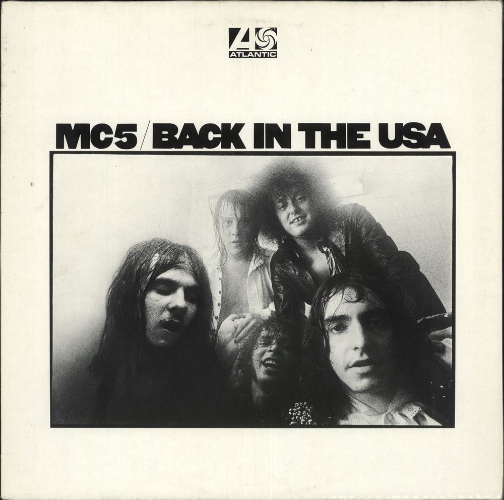 MC5 Back In The USA - EX German vinyl LP album (LP record) ATL50346
