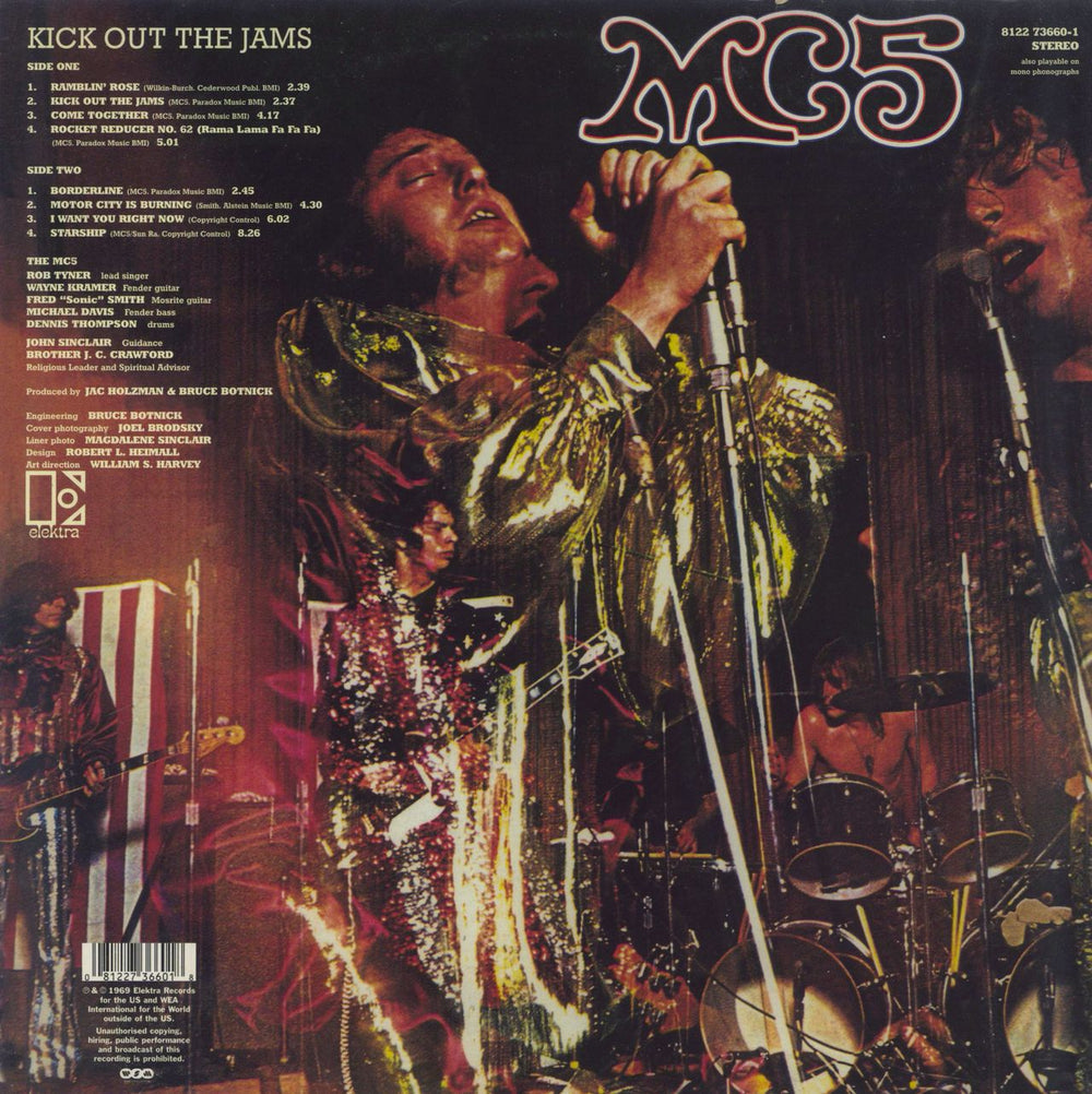 MC5 Kick Out The Jams UK Picture disc LP — RareVinyl.com