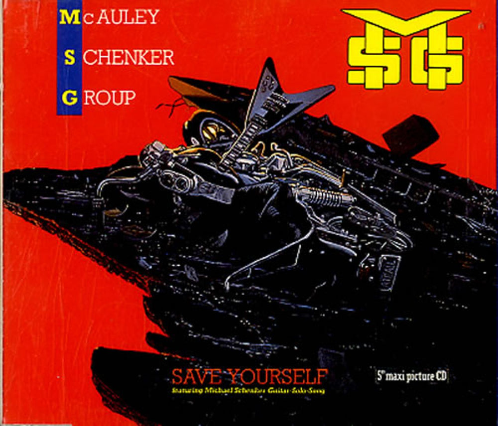 McAuley Schenker Group Save Yourself Swiss CD single (CD5 / 5") CDP560-1474672