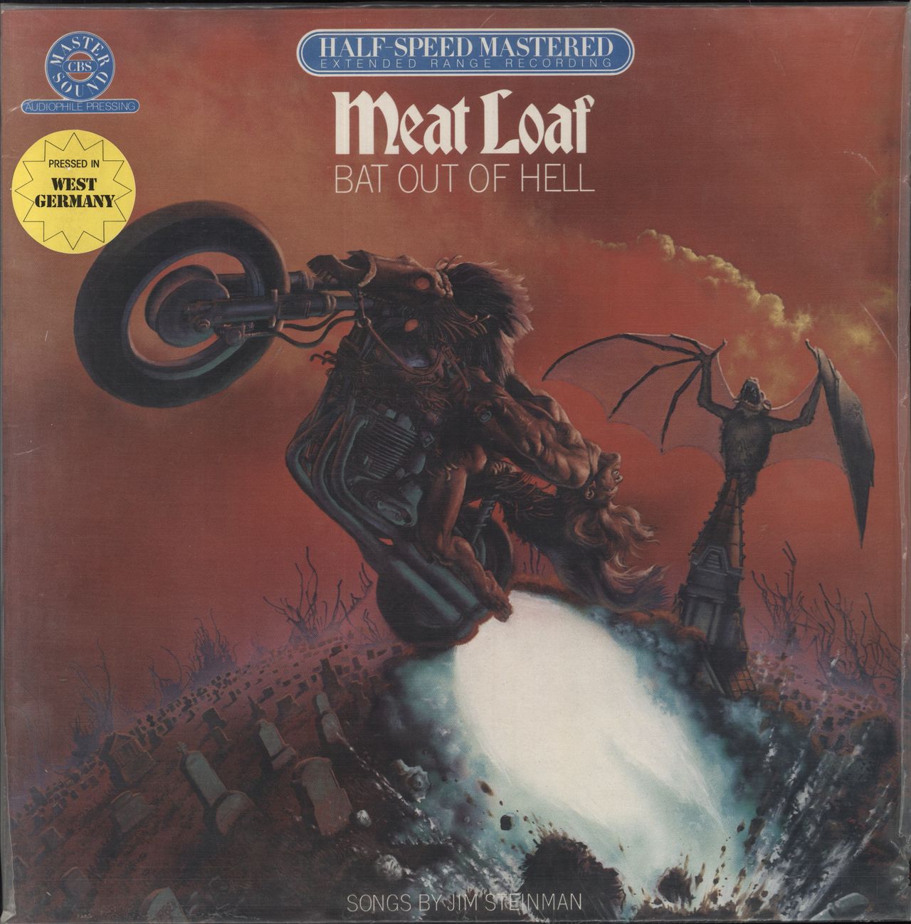 Meat Loaf Bat Out Of Hell - Mastersound UK vinyl LP album (LP record) EPCH82419
