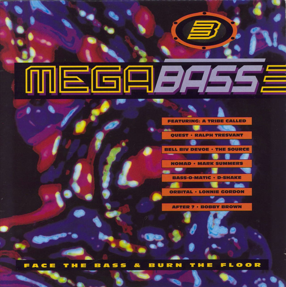 Megabass Megabass 3 UK vinyl LP album (LP record) STAR2483