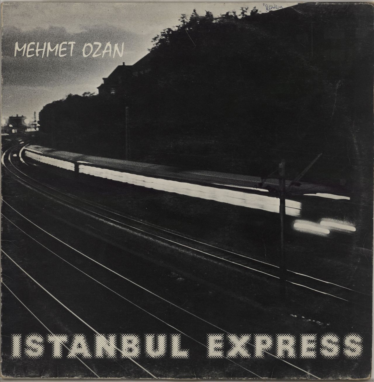 Mehmet Ozan Istanbul Express - signed UK vinyl LP album (LP record) KPLP7