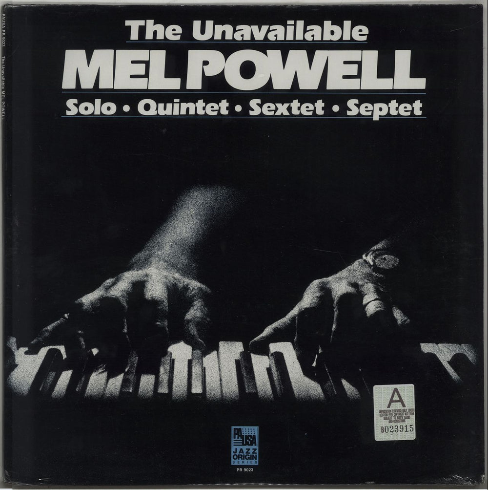 Mel Powell The Unavailable - Sealed US vinyl LP album (LP record) PR9023