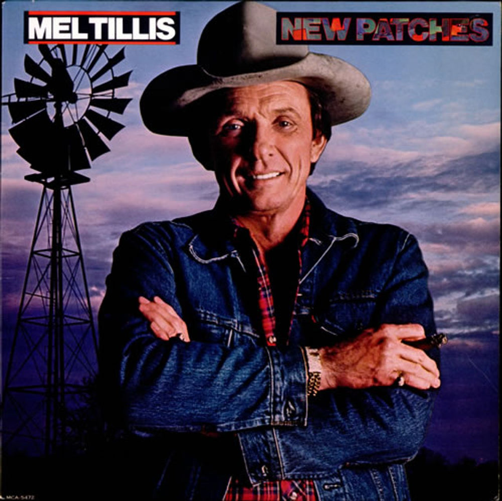 Mel Tillis New Patches US vinyl LP album (LP record) MCA-5472