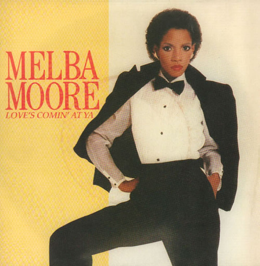 Melba Moore Love's Comin' At Ya UK 7" vinyl single (7 inch record / 45) EA146