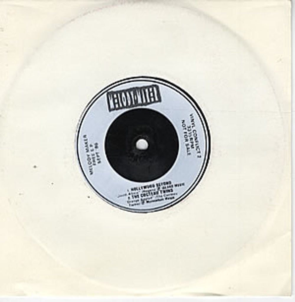 Melody Maker Vinyl Conflict 2 EP UK Promo 7" vinyl single (7 inch record / 45) CONFLICT2