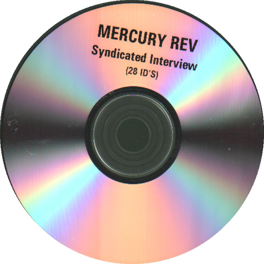 Mercury Rev Interview Disc June 2001 UK Promo CD-R acetate MEVCRIN197384