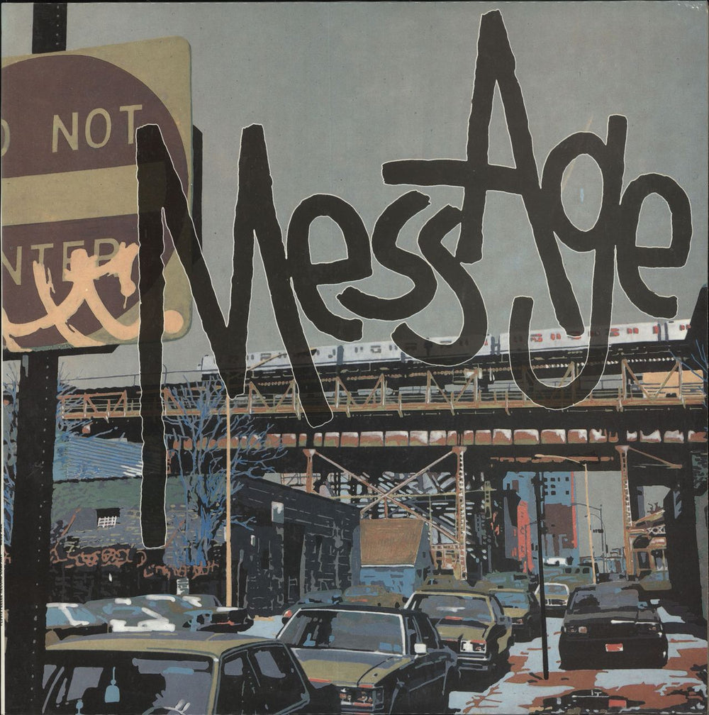 Mess Age Mess Age Russian vinyl LP album (LP record) FL3013