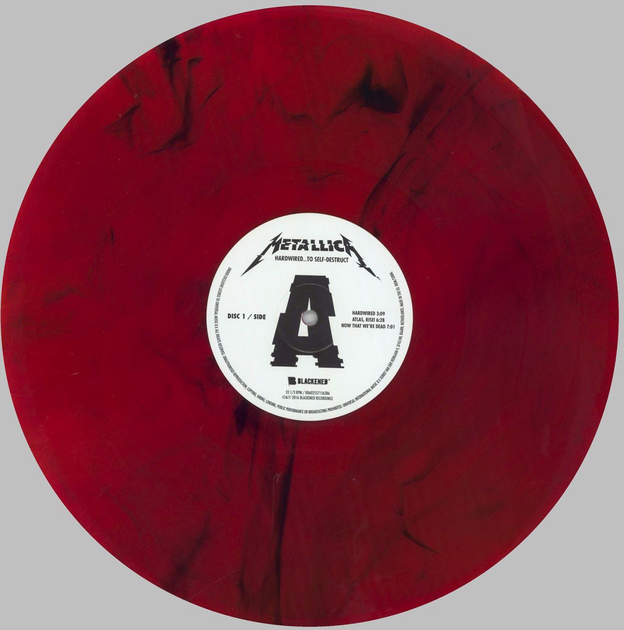 Metallica Hardwired... To Self-Destruct - 180gram Red Vinyl UK 2-LP vi ...