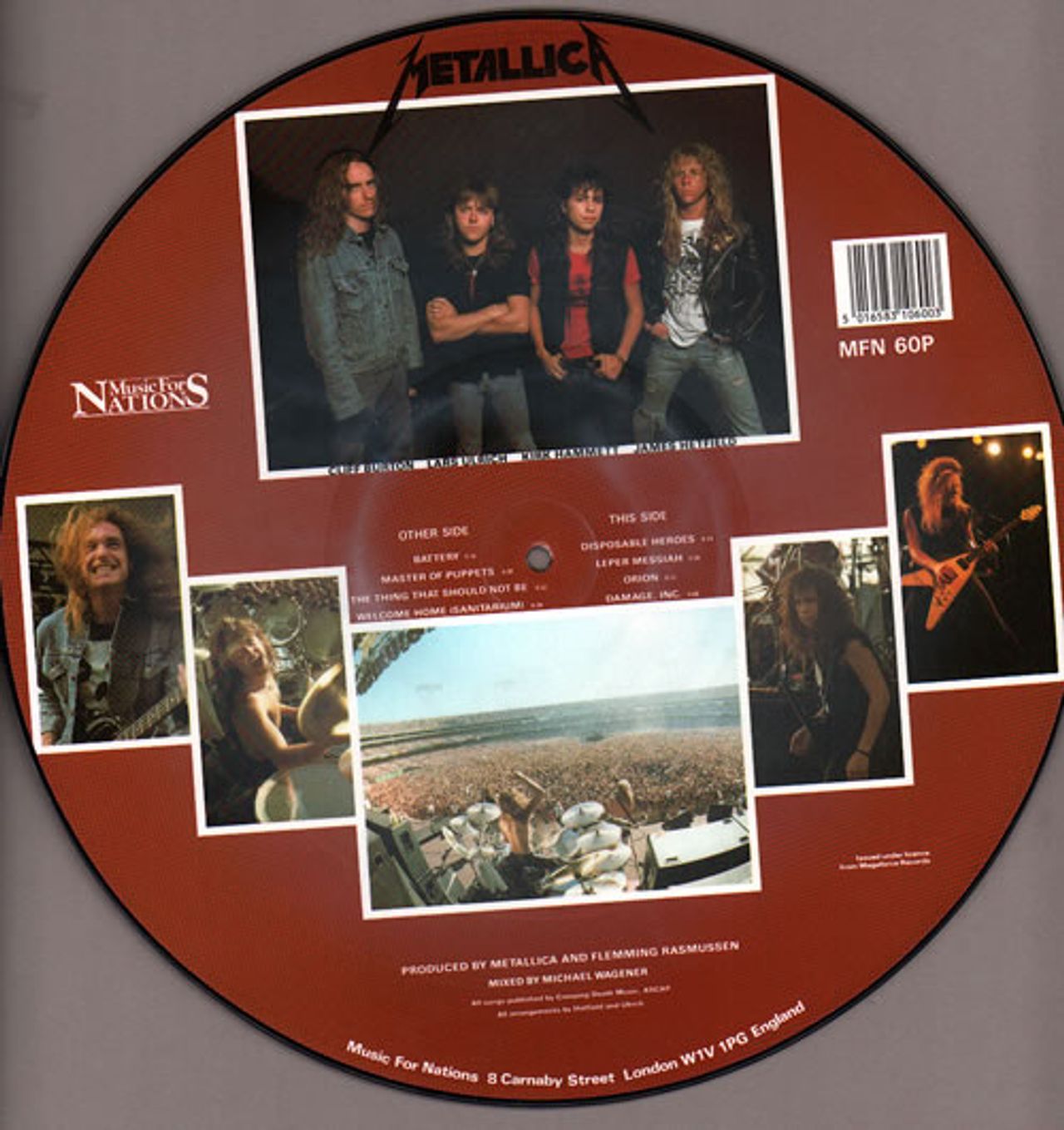 バーゲンで - Metallica Master Puppets of 洋楽 - ohanabeachstore.com.br