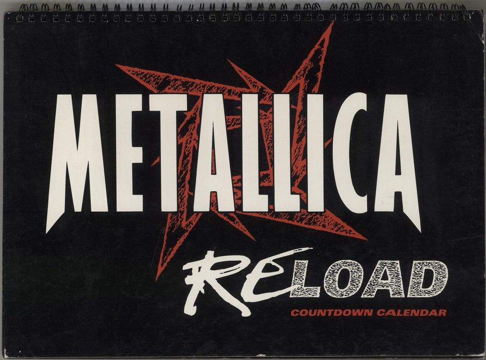 Metallica Reload Countdown Calendar US Promo display Countdown Calendar