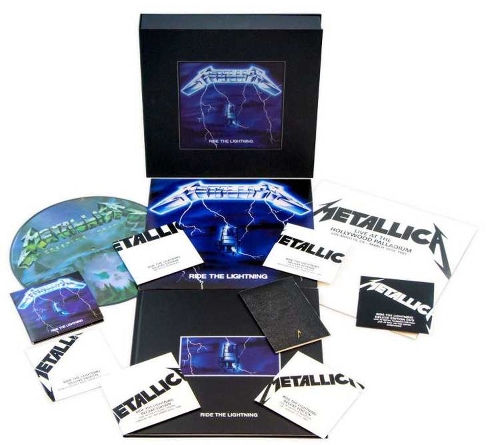 Metallica Ride The Lightning - Deluxe Box Set - Sealed US Vinyl Box Set 858978005066