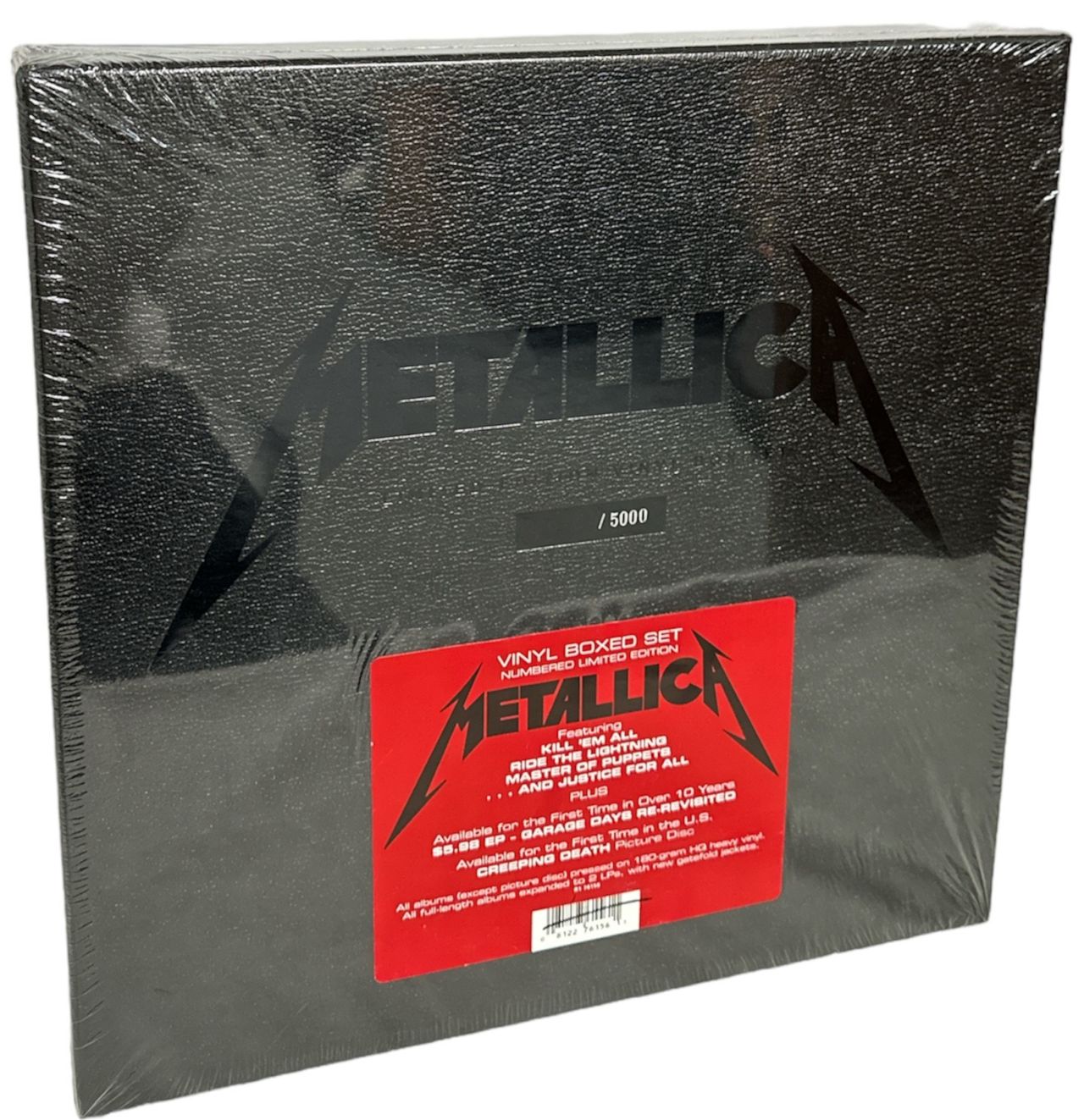 Metallica Vinyl Boxed Set - Sealed US Promo Vinyl box set