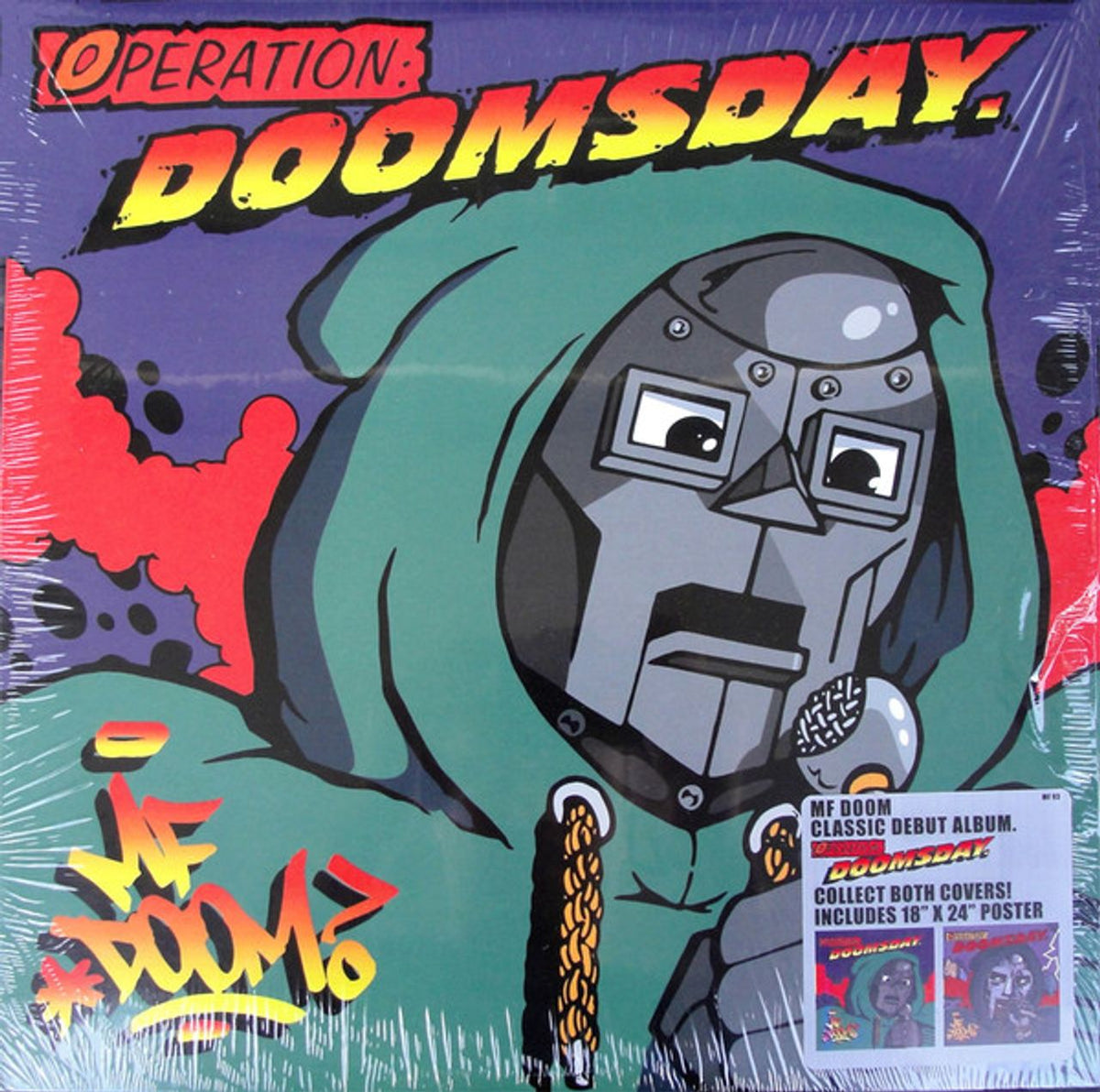 MF Doom Operation: Doomsday - Original Cover Art + Poster - Sealed