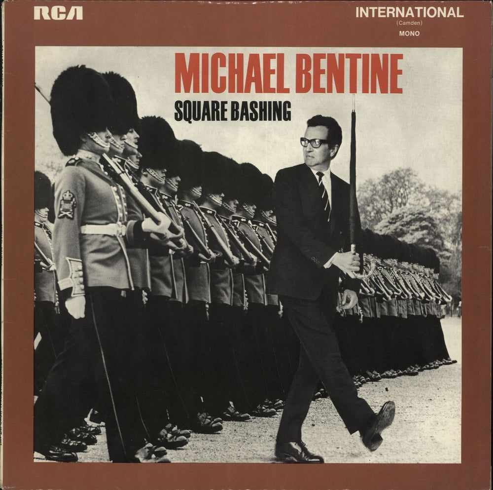 Michael Bentine Square Bashing UK vinyl LP album (LP record) INT1007