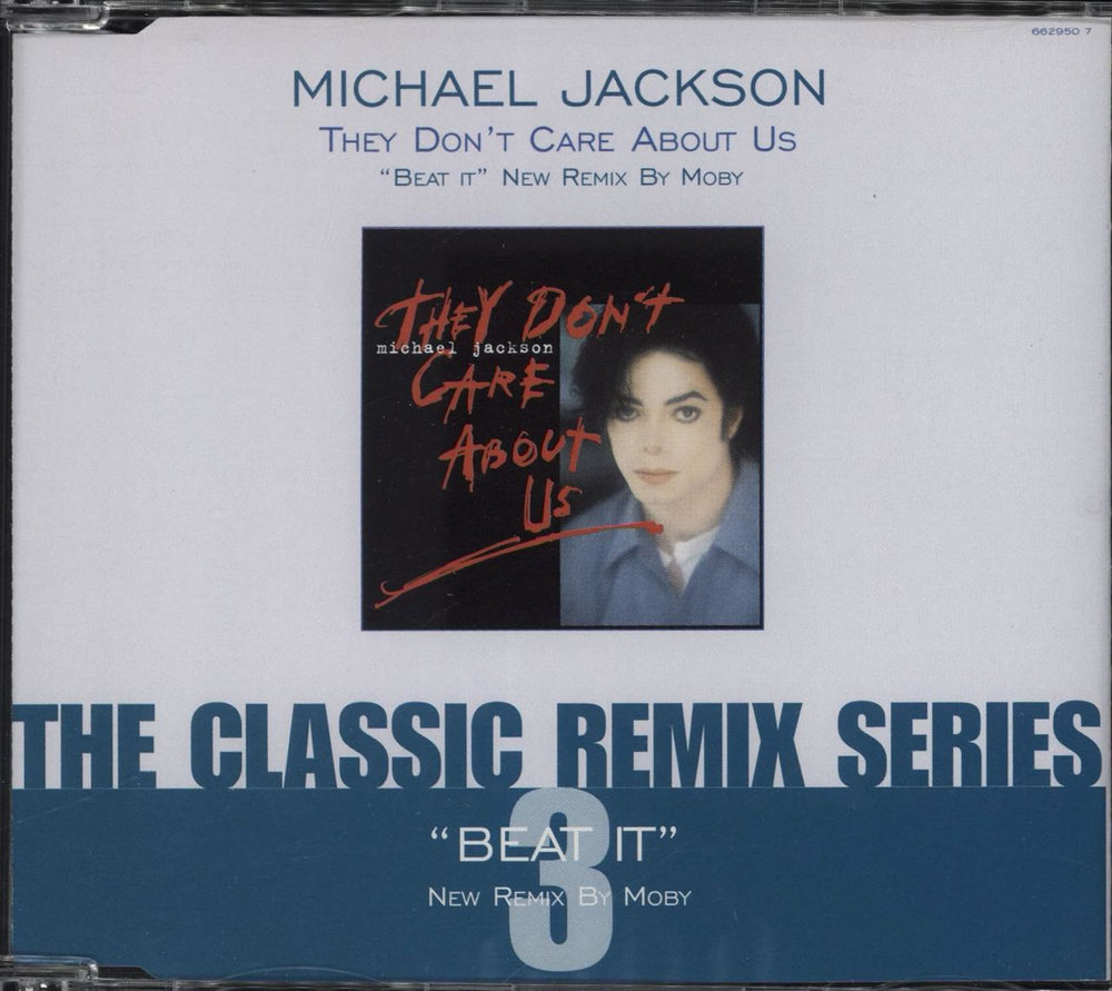 Michael Jackson They Don't Care About Us - CD2 UK CD single (CD5 / 5") 662950-7