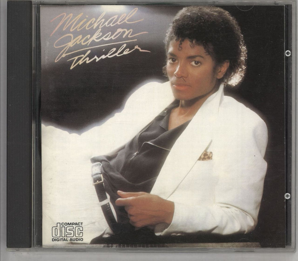 Michael Jackson Thriller UK CD album (CDLP) CDEPC85930