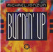 Michael Jonzun Burnin' Up UK 7" vinyl single (7 inch record / 45) AM340
