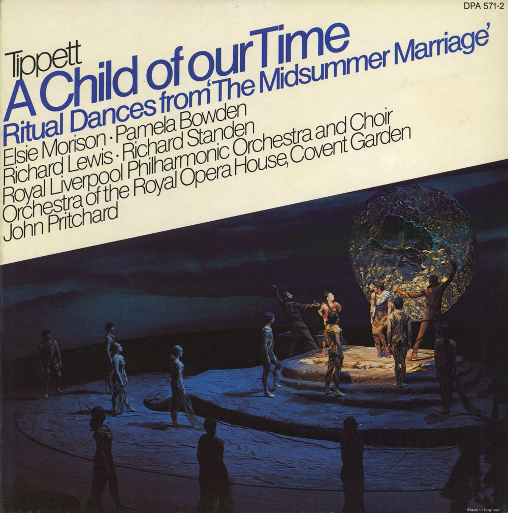 Michael Tippett A Child Of Our Time / Ritual Dances From 'The Midsummer Marriage' UK 2-LP vinyl record set (Double LP Album)