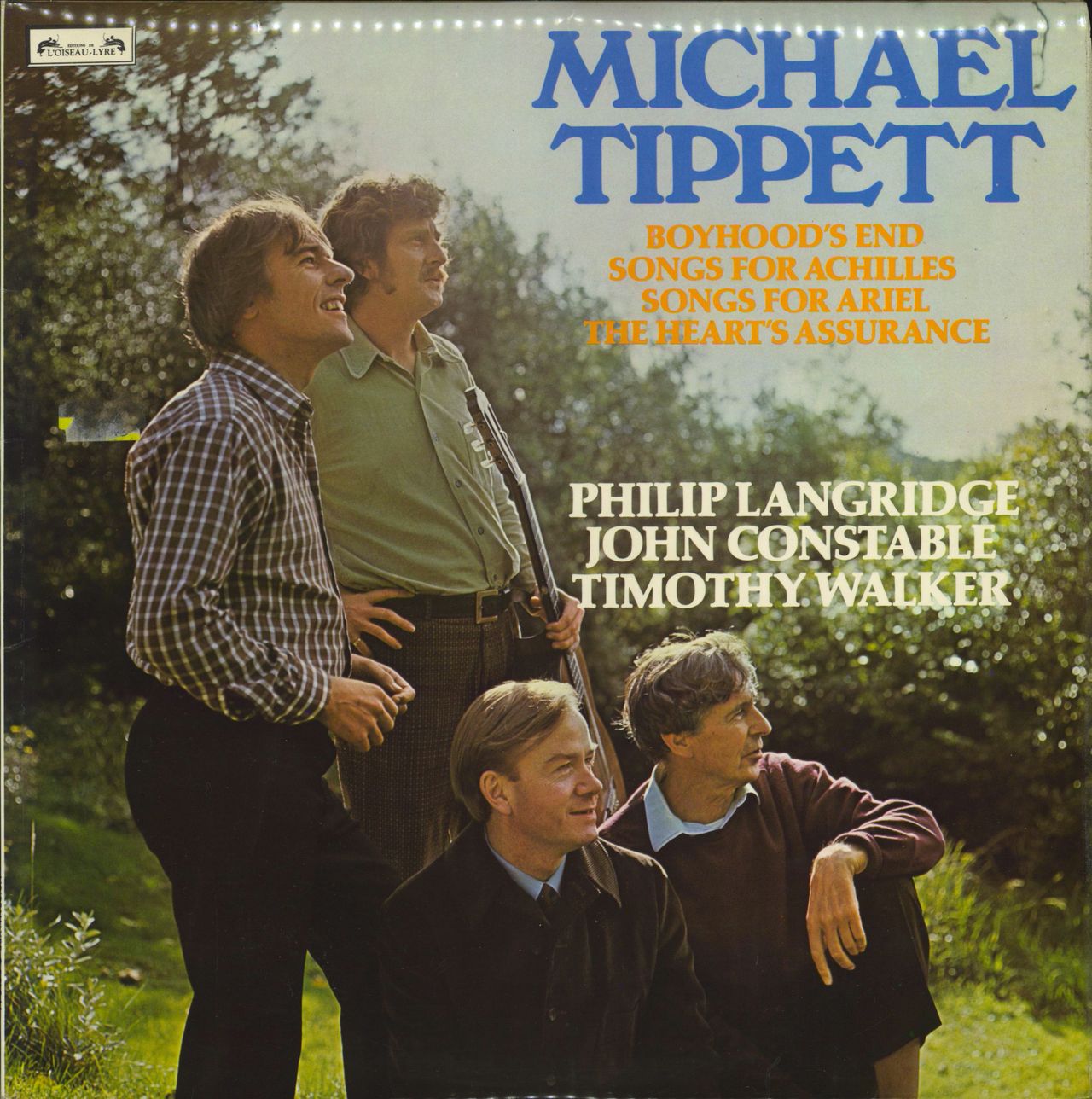 Michael Tippett Michael Tippett UK vinyl LP album (LP record) DSLO14