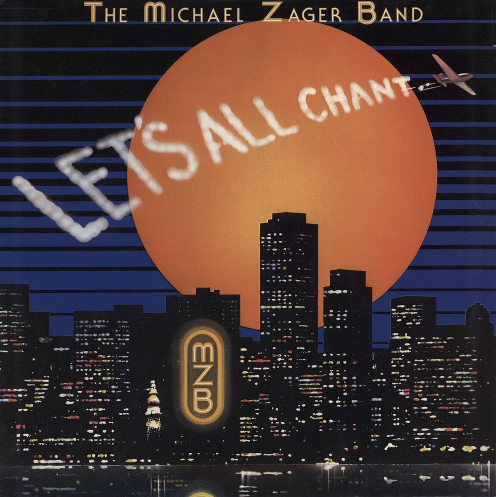 Michael Zager Let's All Chant US vinyl LP album (LP record) PS7013