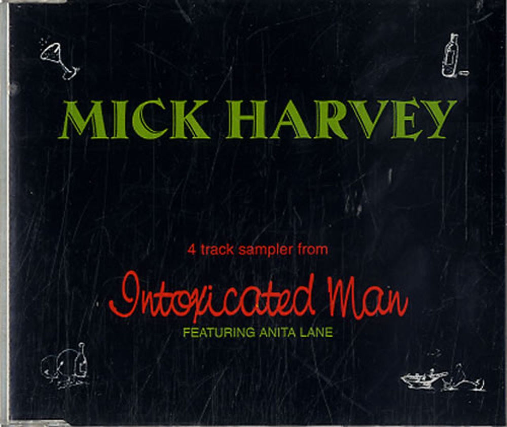 Mick Harvey Intoxicated Man Sampler UK Promo CD single (CD5 / 5") PCDSTUMM144