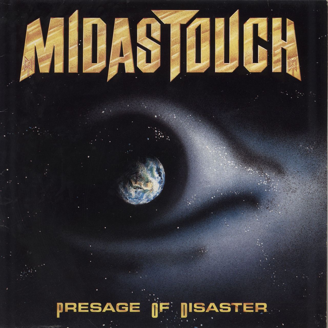 Midas Touch Presage Of Disaster German vinyl LP album (LP record) N0124-1
