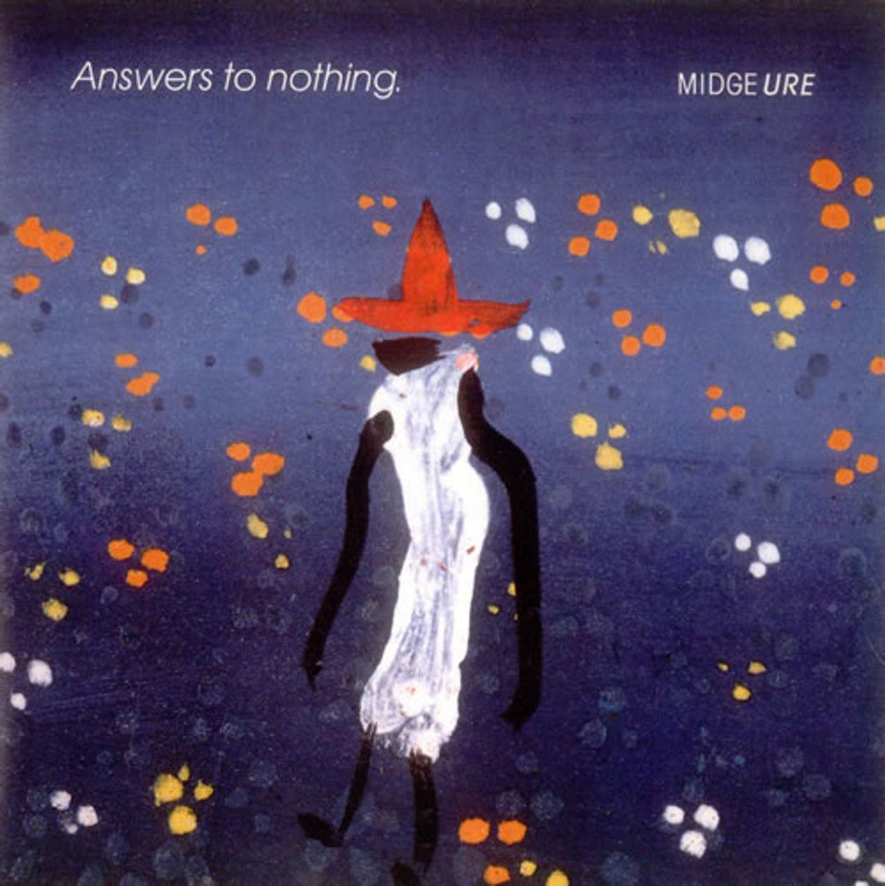 Midge Ure Answers To Nothing - clear vinyl UK 7" vinyl single (7 inch record / 45) URE5
