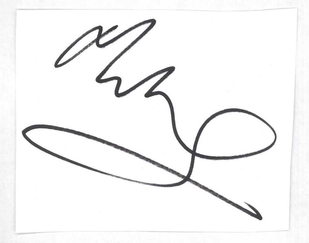 Midge Ure Autograph UK memorabilia AUTOGRAPH