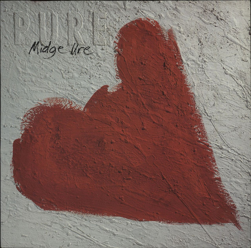 Midge Ure Pure UK vinyl LP album (LP record) 211922