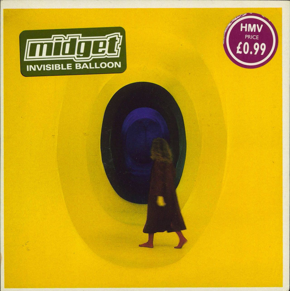 Midget Invisible Balloon UK 7" vinyl single (7 inch record / 45) TINY7