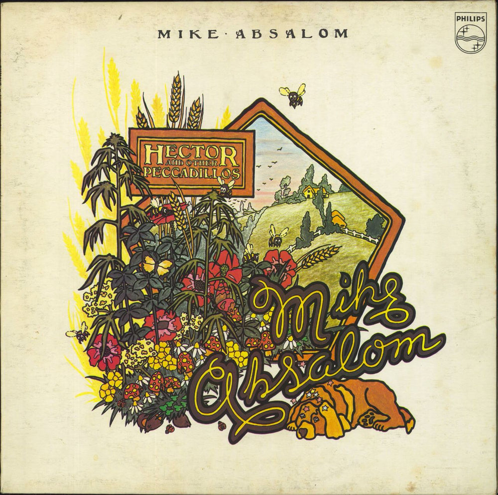 Mike Absalom Hector And The Other Peccadillos UK vinyl LP album (LP record) 6308131