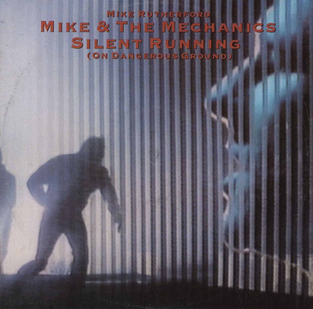 Mike & The Mechanics Silent Running (On Dangerous Ground) - Film Picture sleeve UK 12" vinyl single (12 inch record / Maxi-single) U8908T