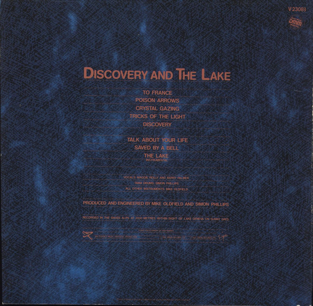 Mike Oldfield Discovery + Inner German vinyl LP album (LP record)