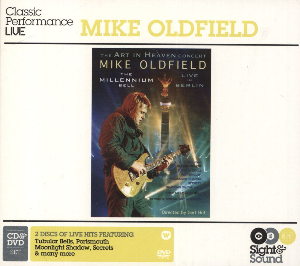 Mike Oldfield The Art In Heaven Concert - The Millennium Bell - Live In Berlin German 2-disc CD/DVD set 5051442857429