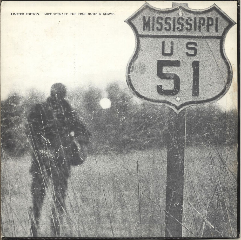 Mike Stewart The True Blues And Gospel - 1st US vinyl LP album (LP record) QJKLPTH692020