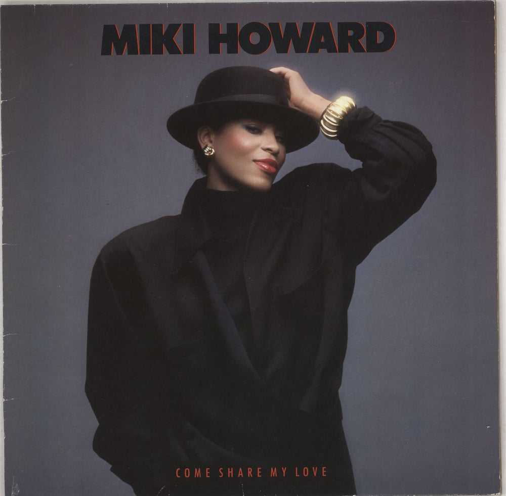 Miki Howard Come Share My Love German vinyl LP album (LP record) 781688-1