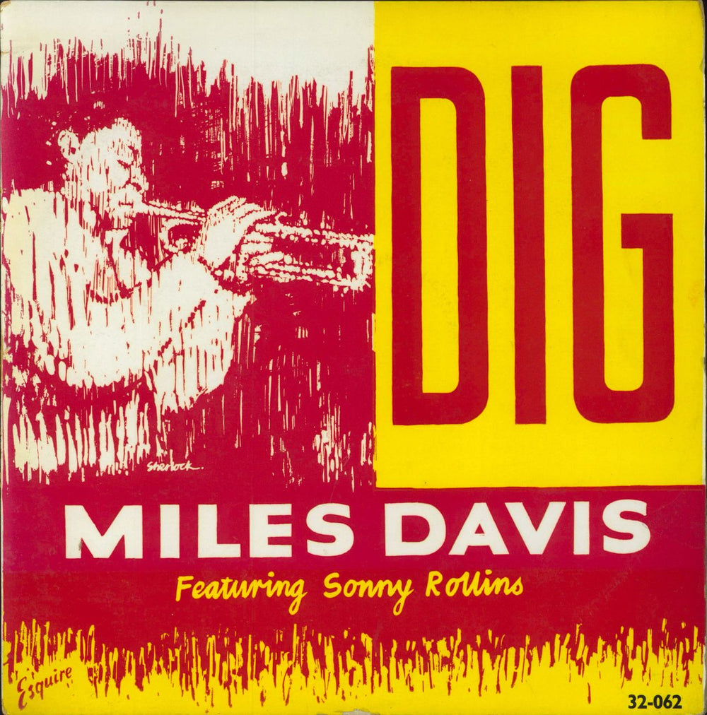 Miles Davis Dig UK vinyl LP album (LP record) 32-062